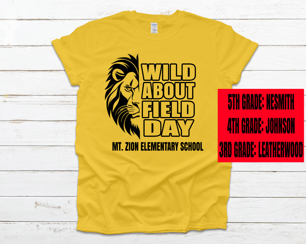 MZE Yellow Field Day Shirt