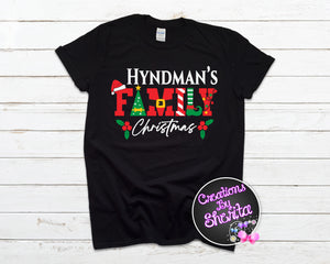 Hyndman's Christmas Family Shirt