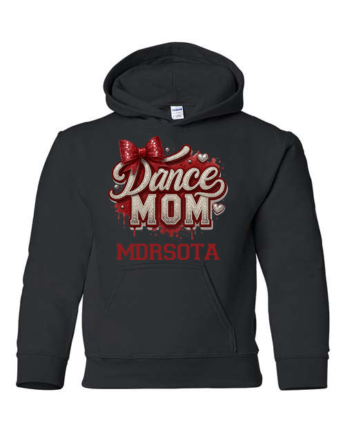 Dollrent Dance Mom Black Hoodie