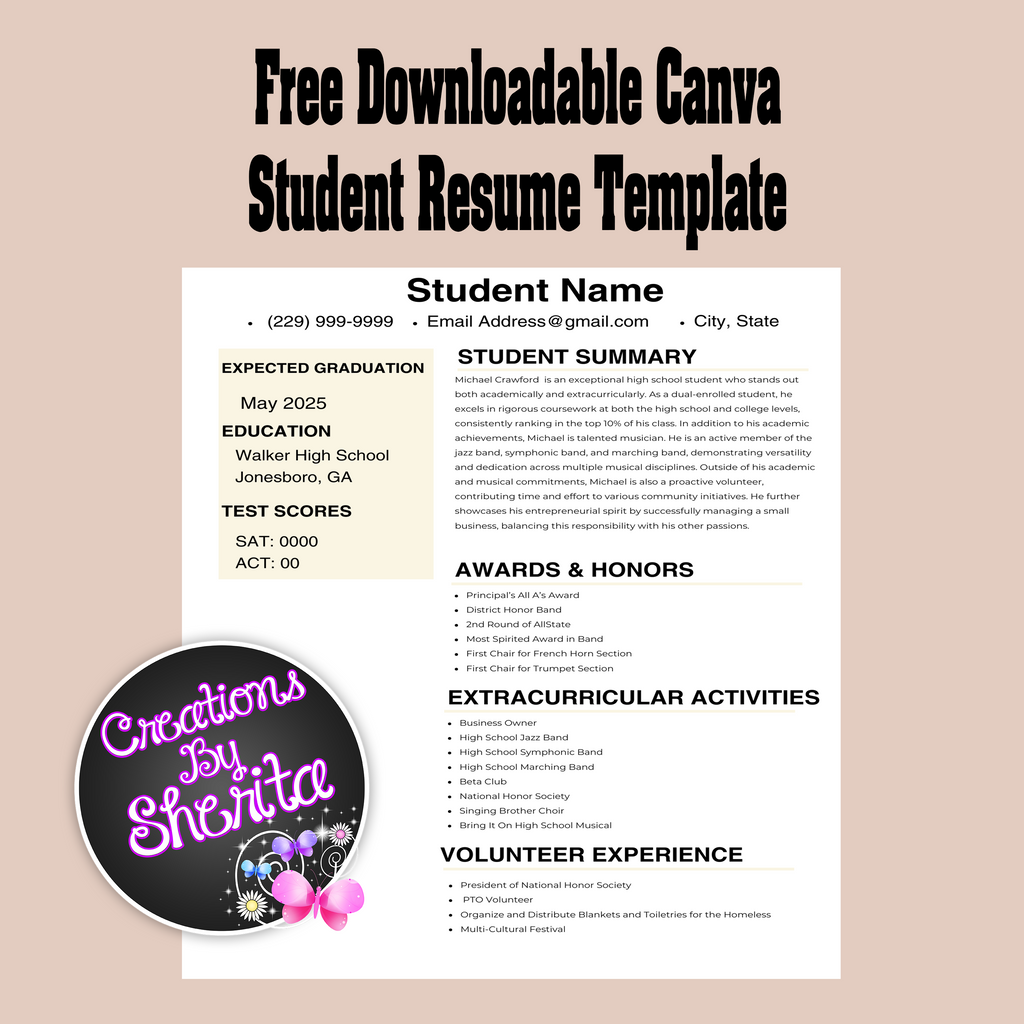 Student Resume