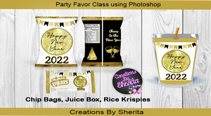 Party Favors using Photoshop